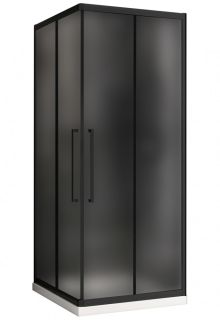 Душевой уголок ABBER Schwarzer Diamant AG02080BMH 80x80см чёрный